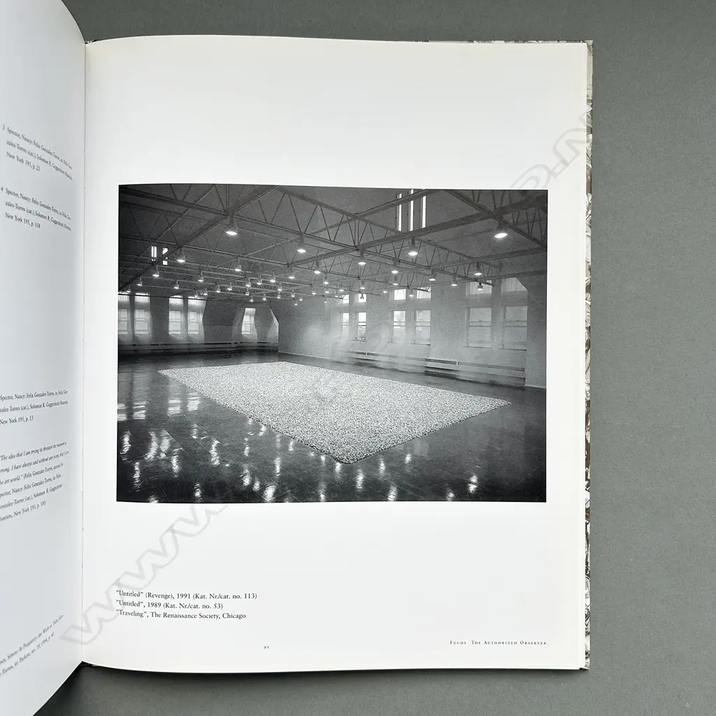 FELIX GONZALEZ-TORRES: TEXT CATALOGUE RAISONNE, 2 VOLUMES. 1ST EDITION Image 1++